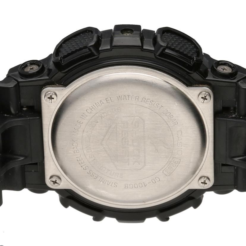 CASIO カシオ/G-SHOCK/ビッグフェイス/ブラック&ゴールド/GD-100GB-1JF//326*/Aランク/94