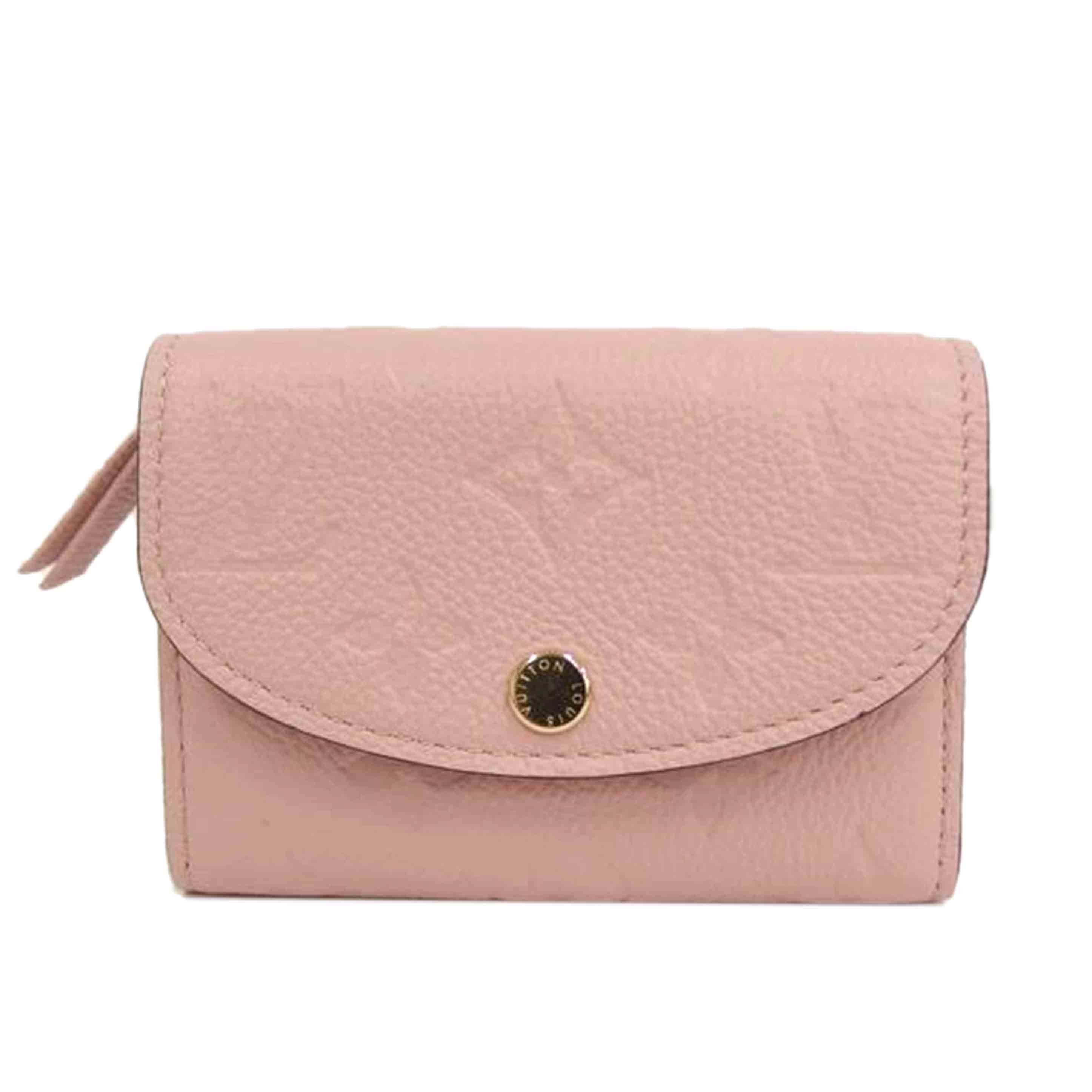 LV ルイヴィトン/ ポルトモネ・ロザリ ローズプードル コインケース/M81520//ICタ**/Aランク/82