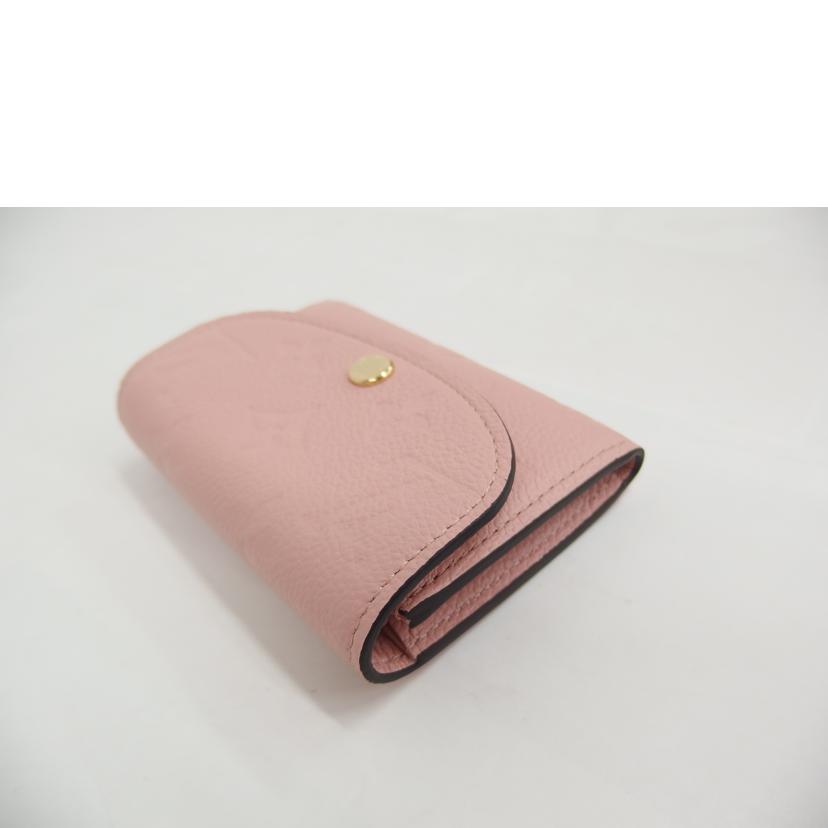LV ルイヴィトン/ ポルトモネ・ロザリ ローズプードル コインケース/M81520//ICタ**/Aランク/82