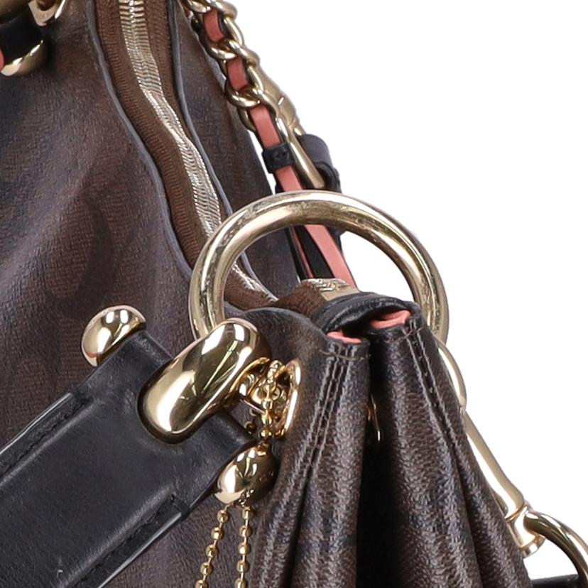 COACH コーチ/PVC2wayショルダー/F28967//Aランク/70