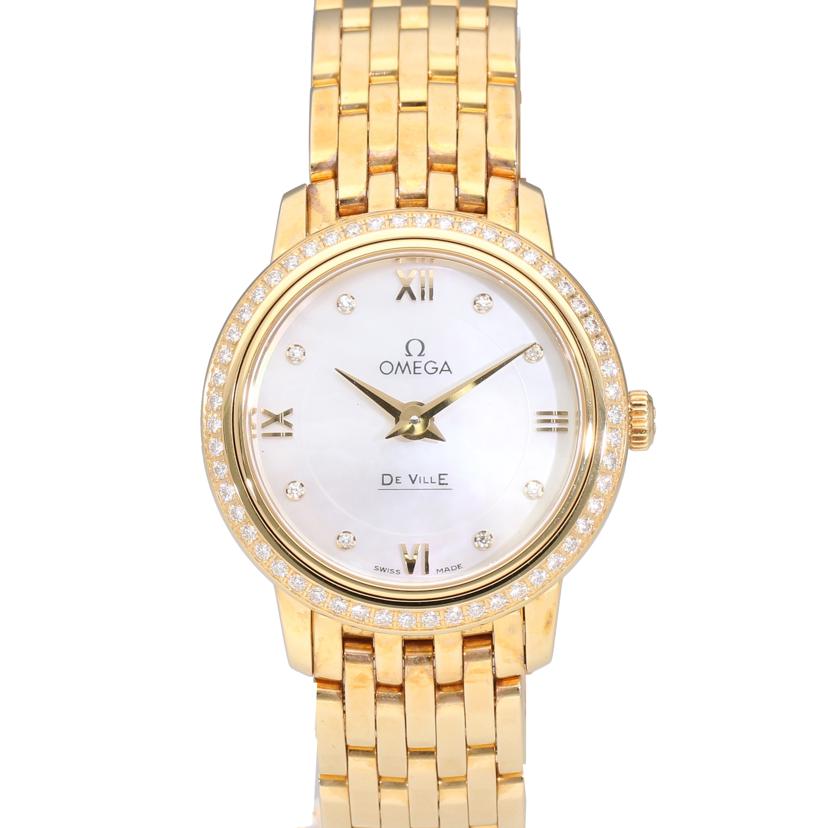 OMEGA オメガ/デ・ヴィル・プレステージYG/レディース/クオーツ/42455246055001//916*****/SAランク/84