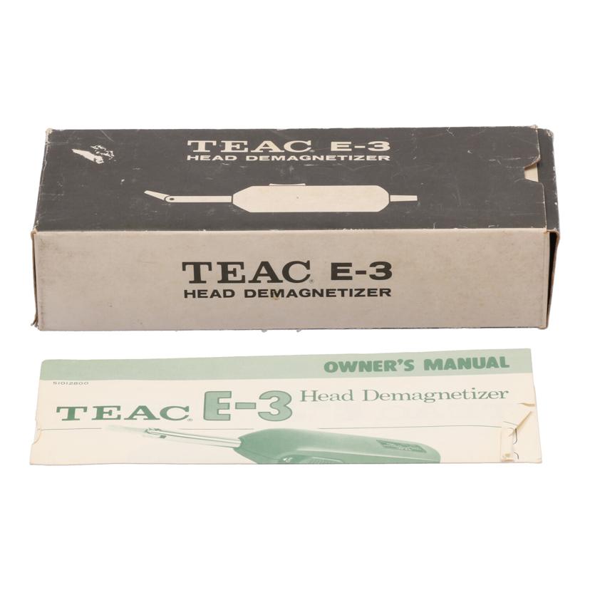 TEAC ティアック/ヘッドイレーサー/E-3//Bランク/84
