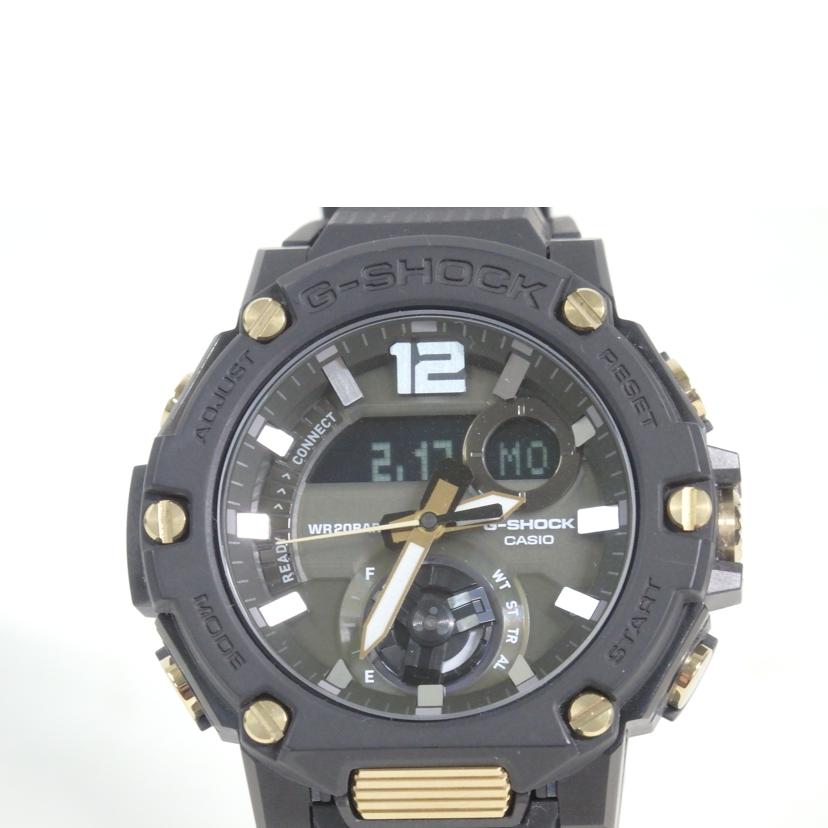 CASIO カシオ/G-SHOCK/GST-B300B-1AJF/G-STEEL/カーボンコアガード構造/GST-B300B-1AJF//Aランク/84