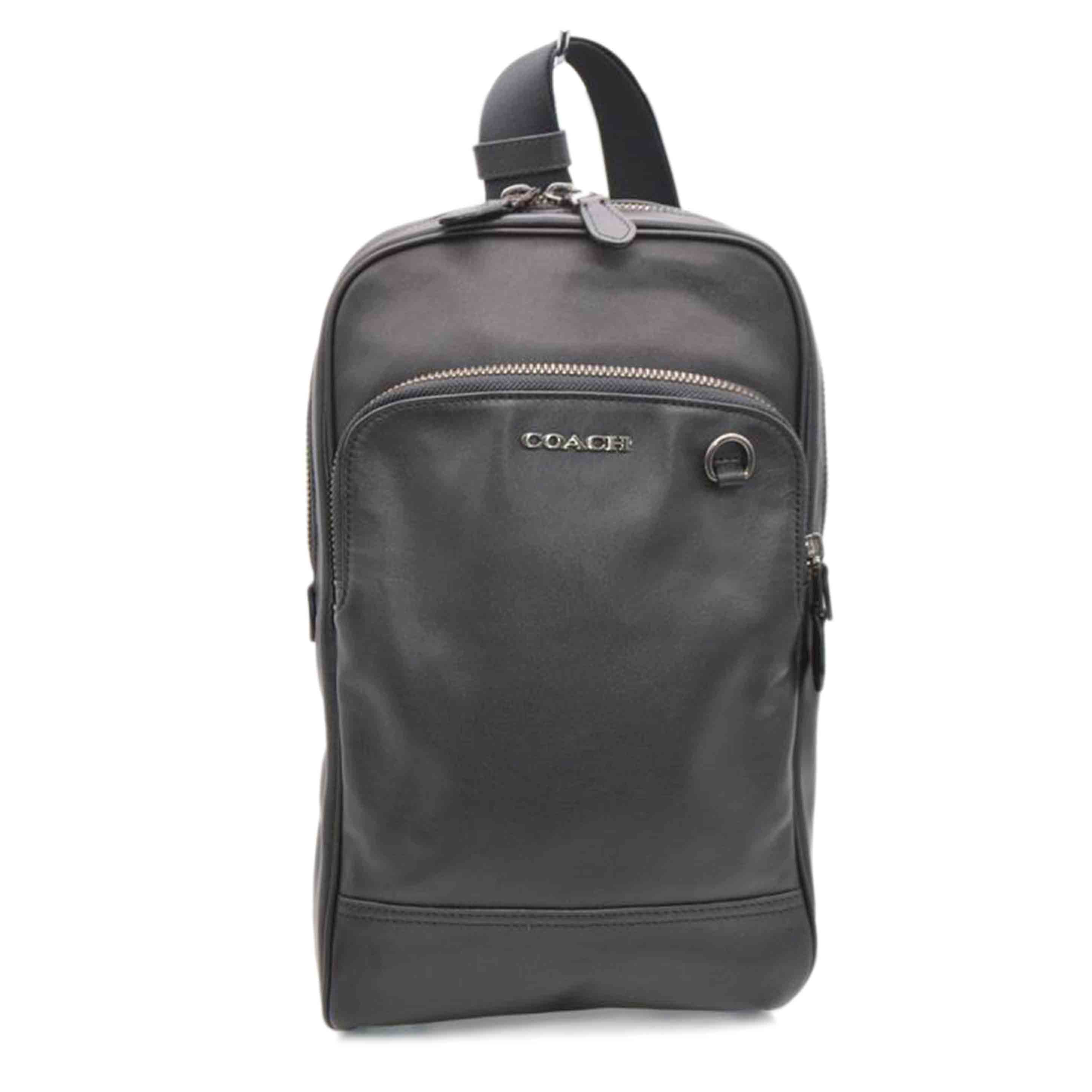 COACH コーチ/グラアハムレザーパック/ブラック/89934//B20**/Aランク/89