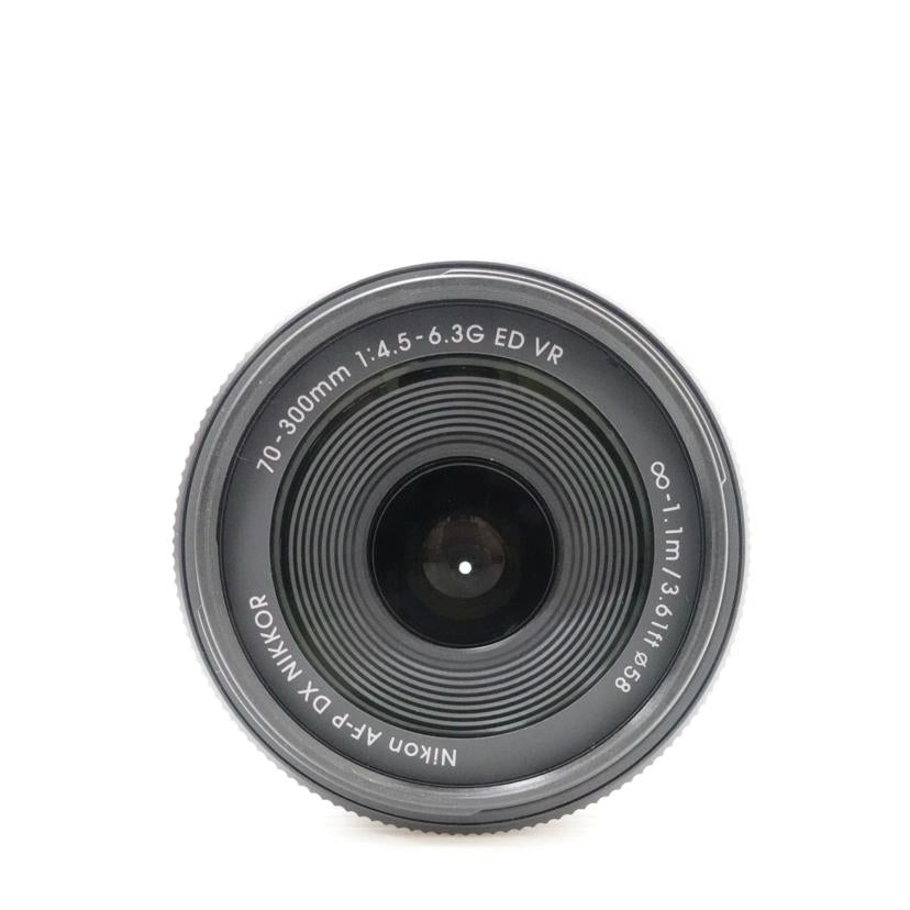 NIKON ニコン/70-300mm望遠ズームレンズ/AF-P70-300mmF4.5-6.3G ED VR//20213692/ABランク/88