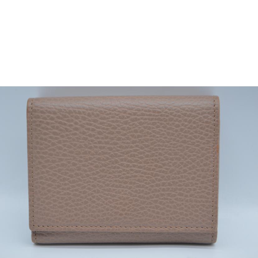 GUCCI グッチ/GGマーモントコンパクトレザーウォレット/474746//209*/Bランク/89