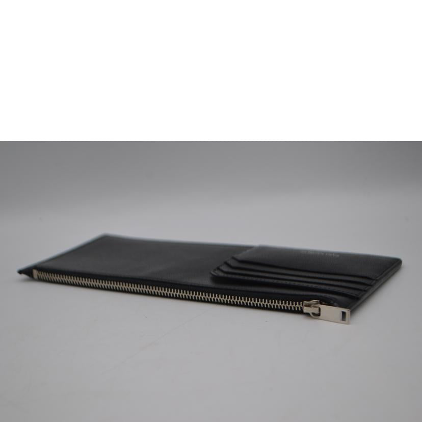 SAINT LAURENT サンローラン/フラグメントレザーウォレット/ノワール/560097//041*/Aランク/89