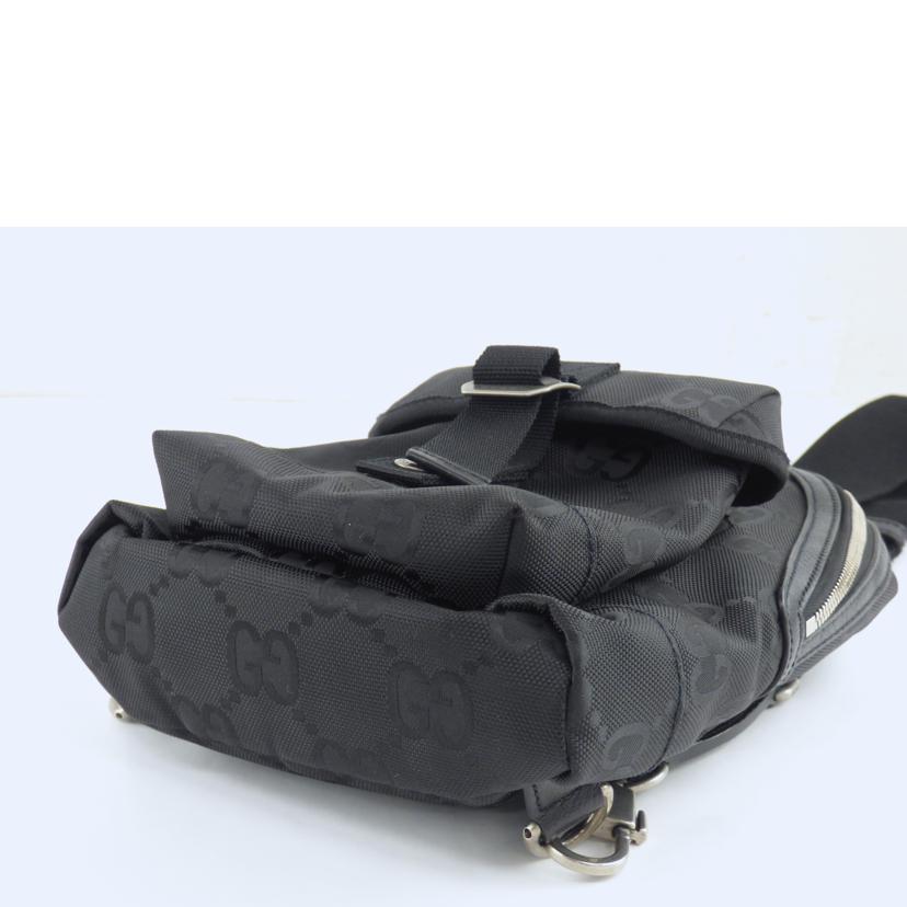 GUCCI グッチ/オフザグリッドスリングバックパック/ブラック/658631//204***/Aランク/64