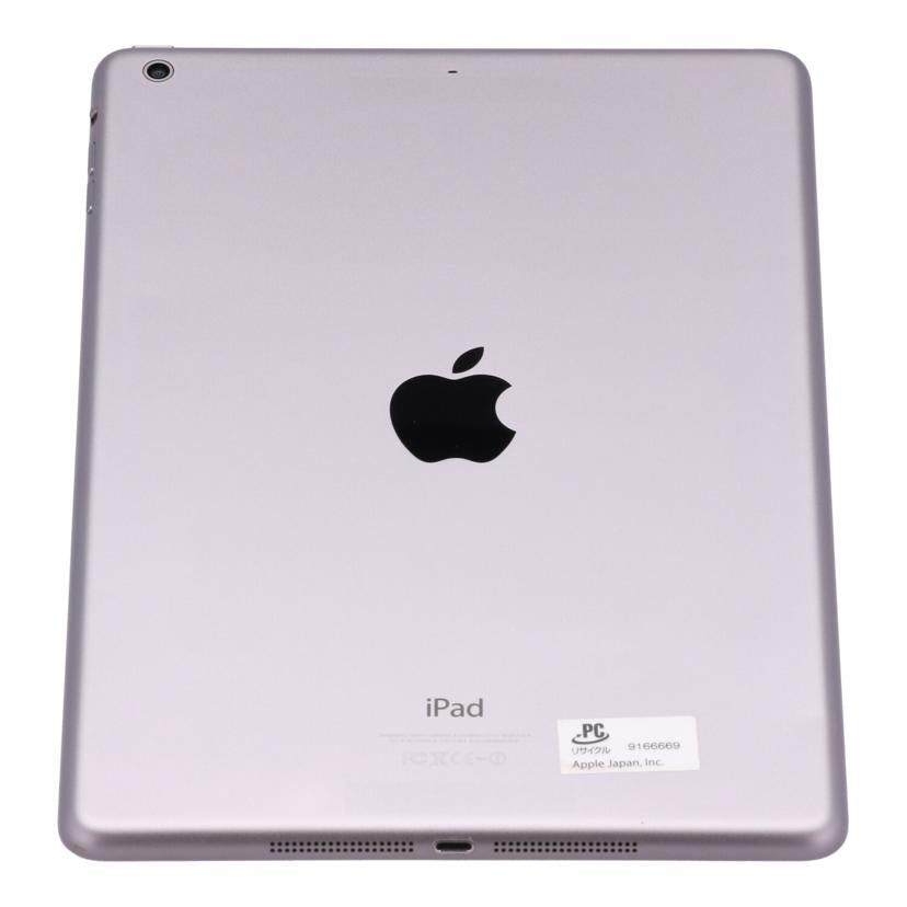 Apple アップル /iPad Air Wi-Fi 16GB 2013/MD785J/A//DMPMRMVHFK10/Bランク/82