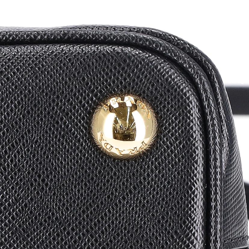 PRADA プラダ/サフィアーノリュクス2WAYショルダーバッグ/ブラック/BL0838//113***/SAランク/18