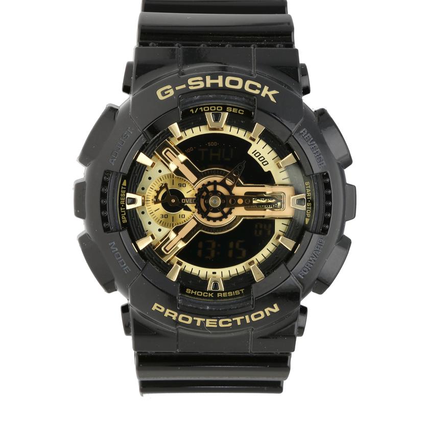CASIO カシオ/G-SHOCK/ブラック&ゴールド/海外モデル/GA-110GB-1ADR//514*/SAランク/84