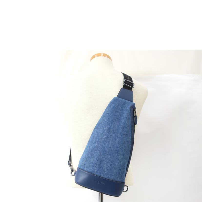 COACH コーチ/デニム ボディーバッグ デニムブルー/CB174//Aランク/65