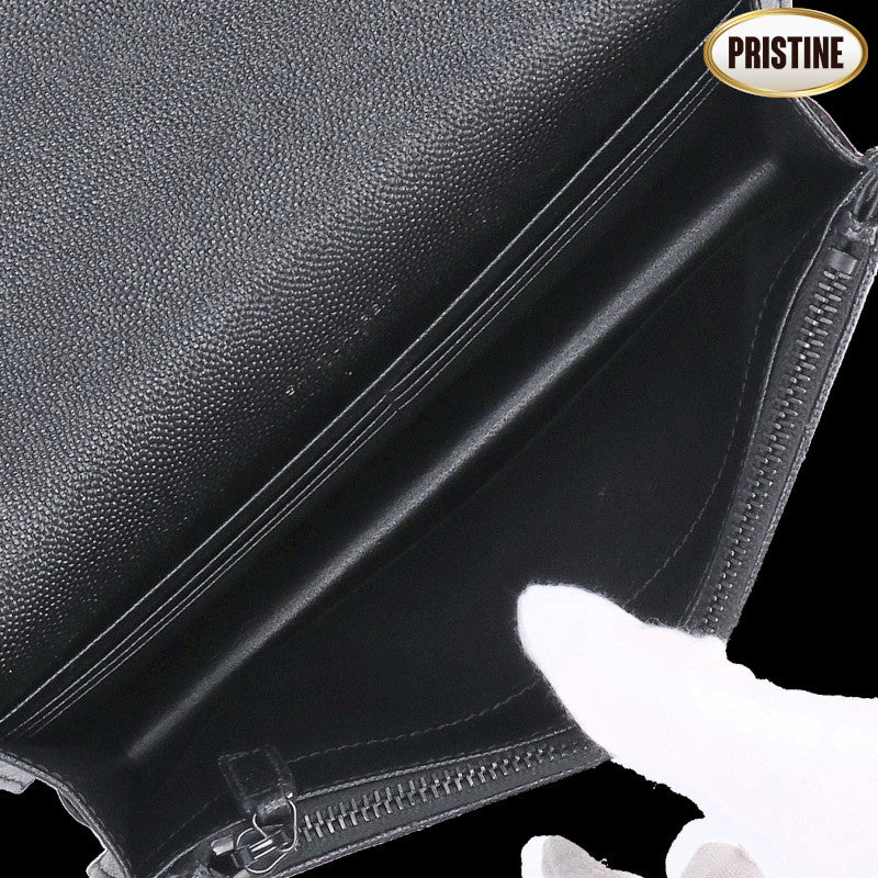 SAINT LAURENT サンローラン/カサンドラエンベロープチェーンウォレット/393953//112*/SAランク/18