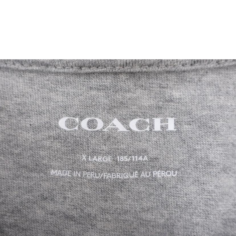 COACH コーチ/シグネチャースクエアTシャツ XLサイズ グレー/CO790//Aランク/65