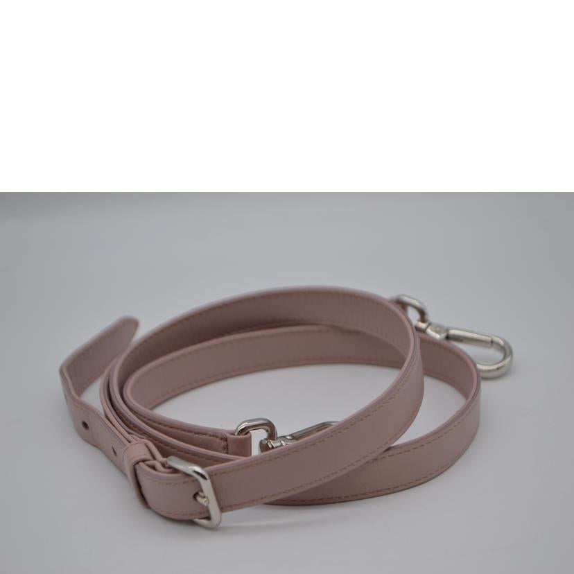 miu miu ミュウミュウ/マテラッセナッパクリスタル2wayレザーハンド/オパール/5BA067//158/Aランク/89