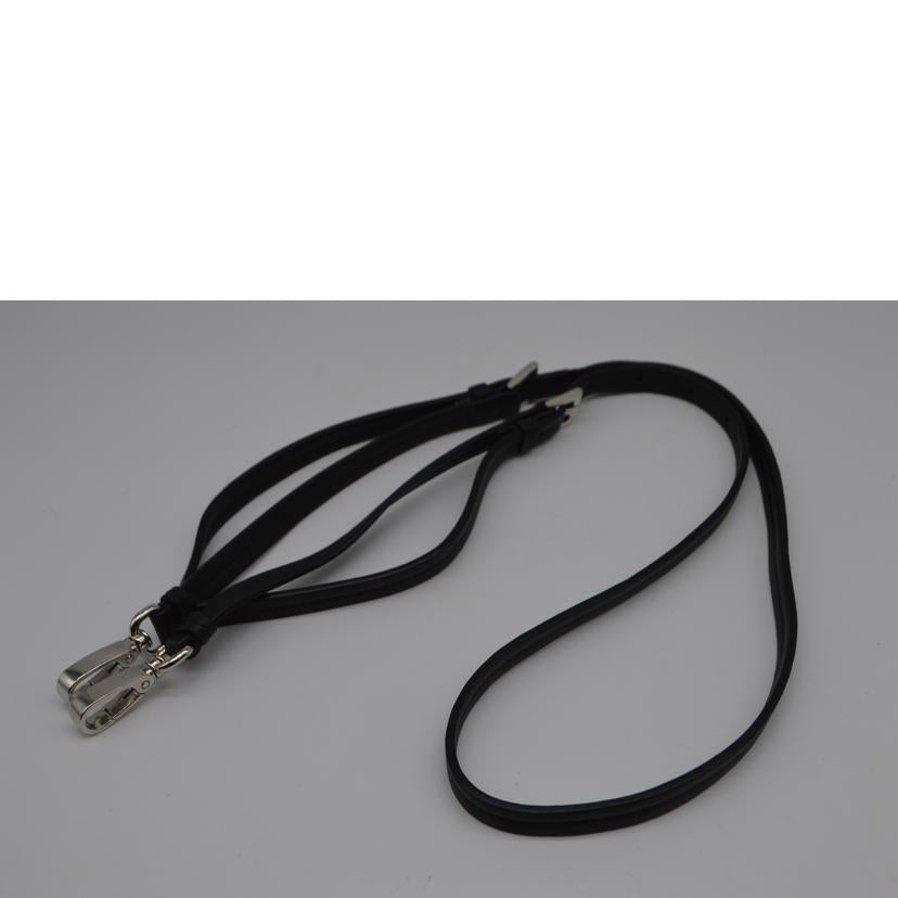 PRADA プラダ/ウーヴェルチュールミディアム2wayレザートート/ネロ/1BG233//177/Aランク/89