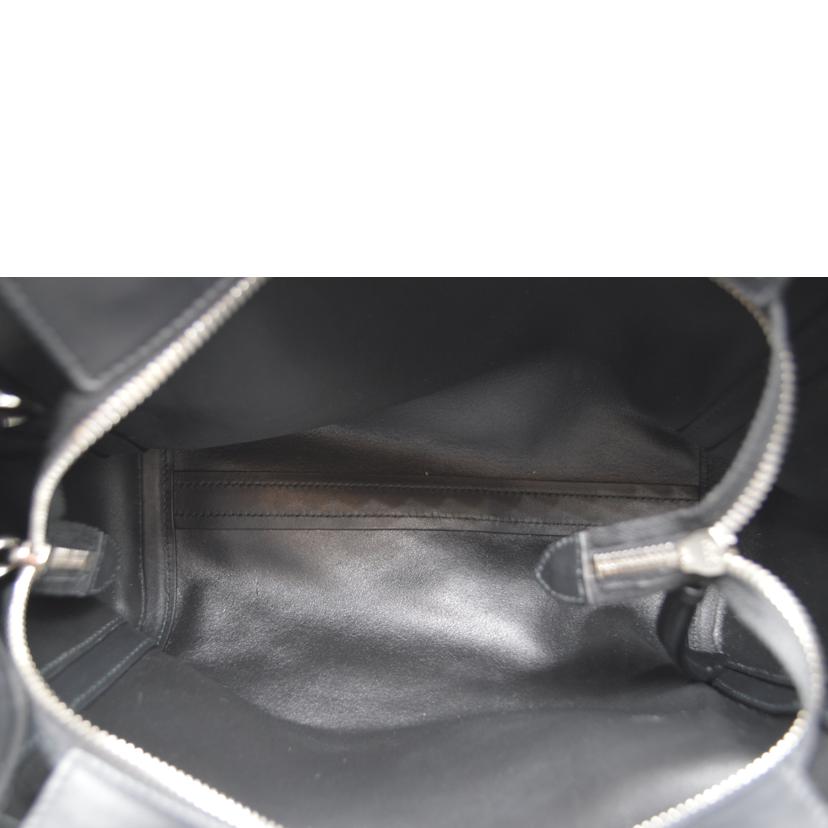 PRADA プラダ/ウーヴェルチュールミディアム2wayレザートート/ネロ/1BG233//177/Aランク/89