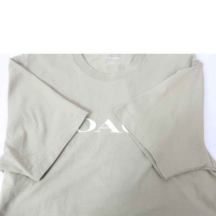COACH コーチ/ロゴTシャツ Mサイズ ダスティグリーン/CR035//Aランク/65