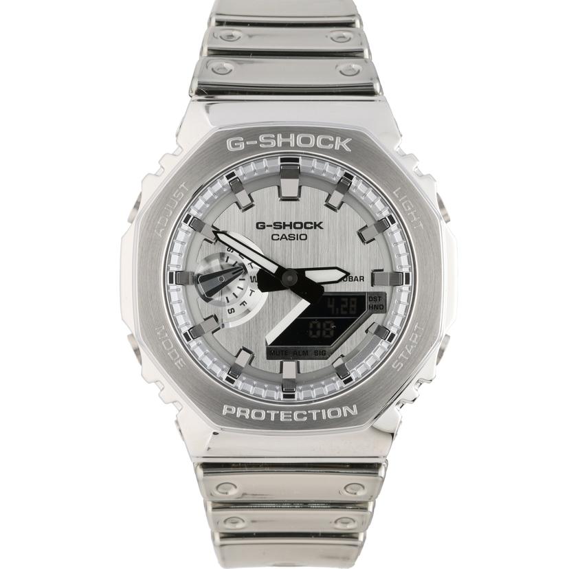 CASIO カシオ/G-SHOCKメタルカバードFINE METALLIC/デジアナウォッチ/クォーツ/GM-2100YM-8AJF//FB9***/SAランク/18