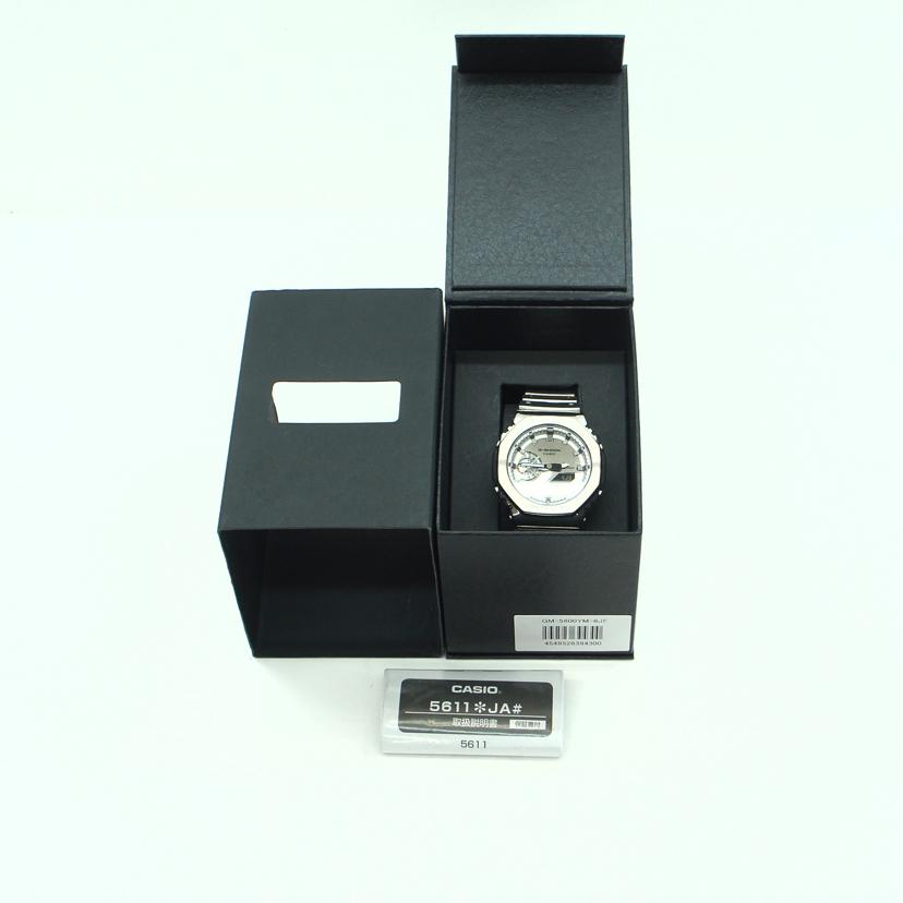 CASIO カシオ/G-SHOCKメタルカバードFINE METALLIC/デジアナウォッチ/クォーツ/GM-2100YM-8AJF//FB9***/SAランク/18