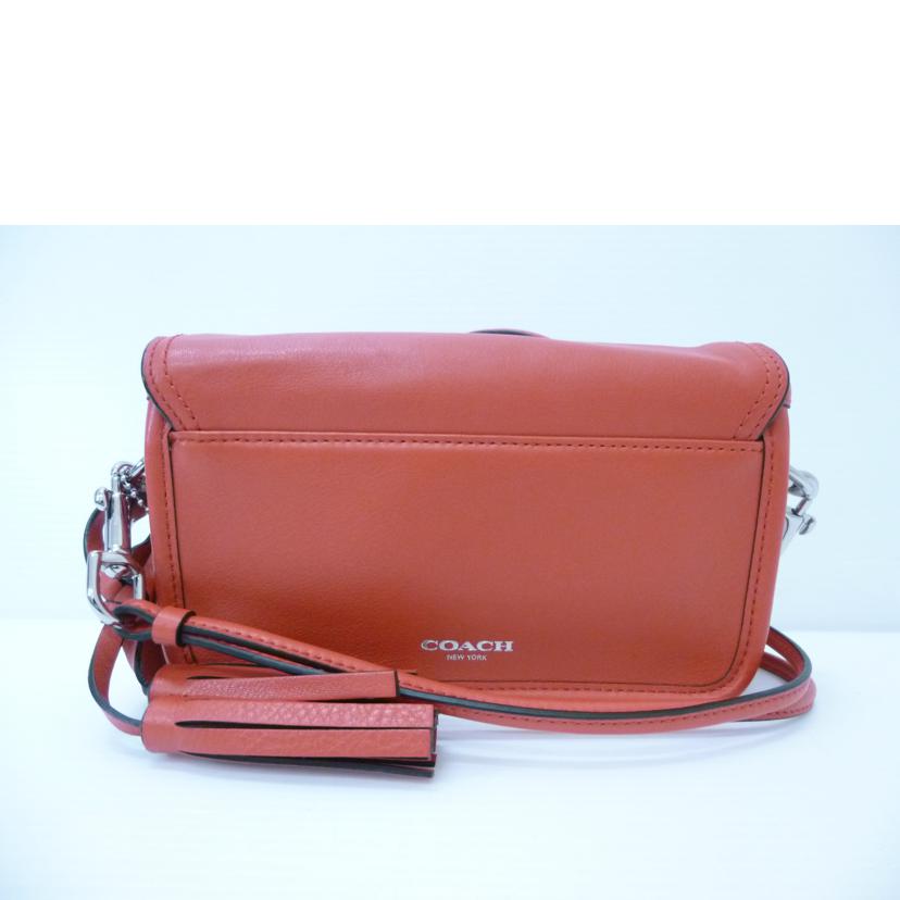 COACH コーチ/レザーフリンジショルダーバッグ/G12**/ABランク/88