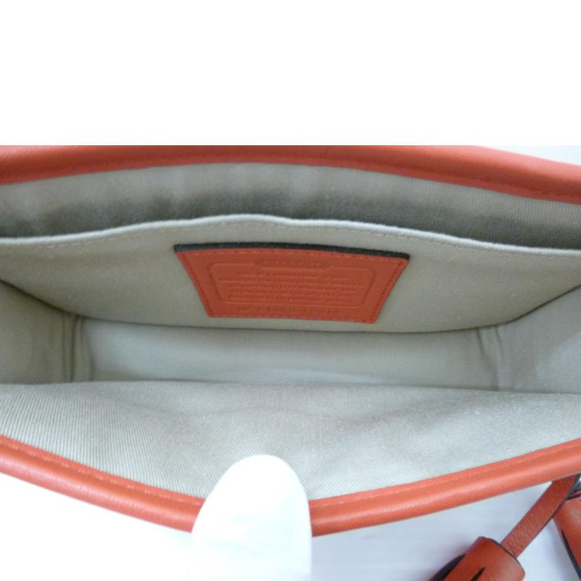 COACH コーチ/レザーフリンジショルダーバッグ/G12**/ABランク/88