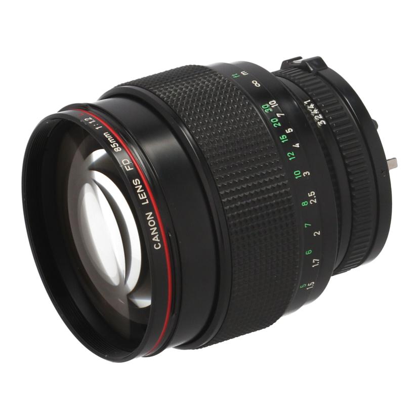 Canon キヤノン /交換レンズ/85mm L/New FD85mm F1.2L//32441/Cランク/81