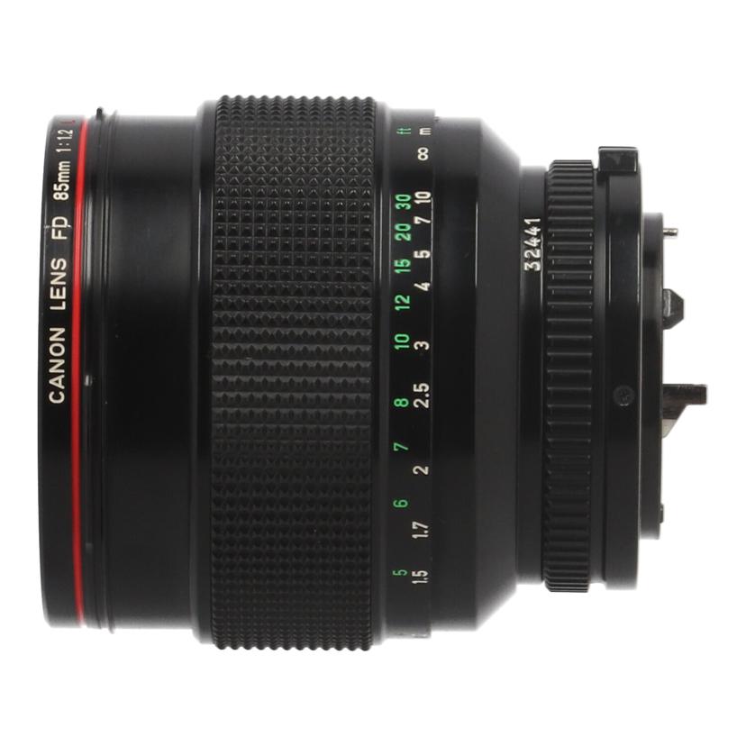 Canon キヤノン /交換レンズ/85mm L/New FD85mm F1.2L//32441/Cランク/81