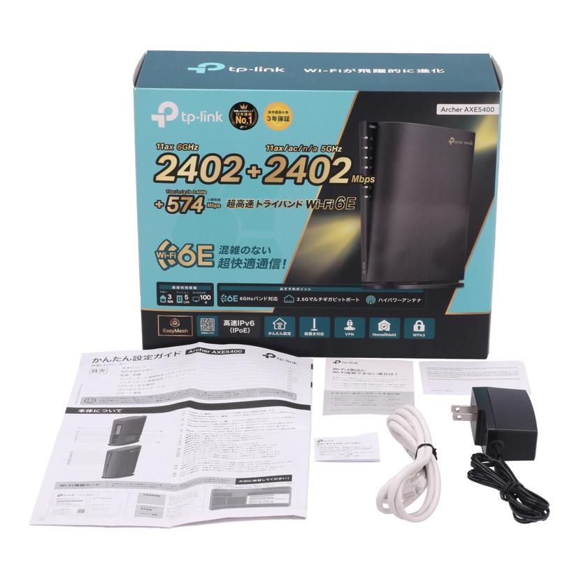 TP-Link TPリンク /無線LANルーター/Archer AXE5400//223B2X5003483/Bランク/69
