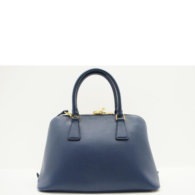 PRADA プラダ/サフィアーノレザー2wayハンド/ブルー/Gカード/1BZ837//231/ABランク/75