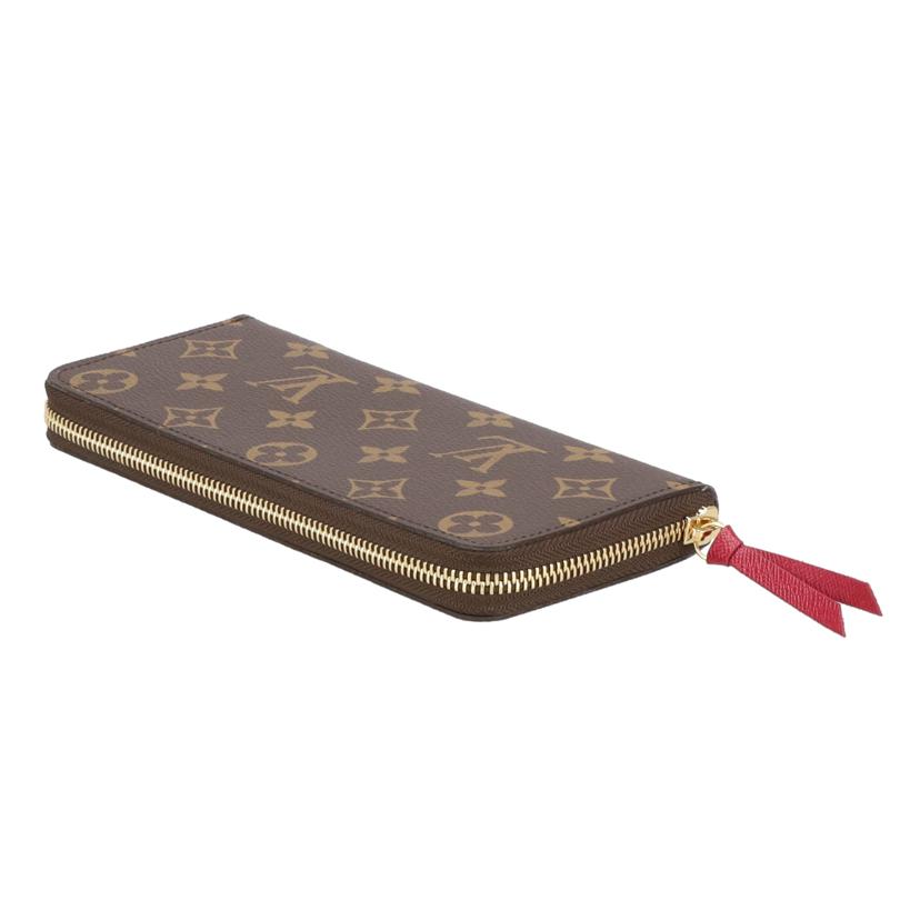 LOUIS VUITTON ルイ・ヴィトン/ポルトフォイユ・クレマンス/モノグラム/フューシャ/M60742//ICチ***/SAランク/18