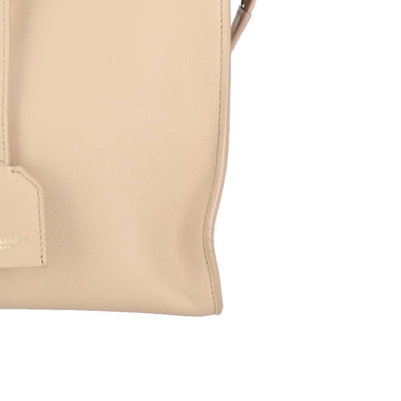 SAINT LAURENT サンローラン/ネイビーカバス レザー2wayハンドバッグ//Aランク/81