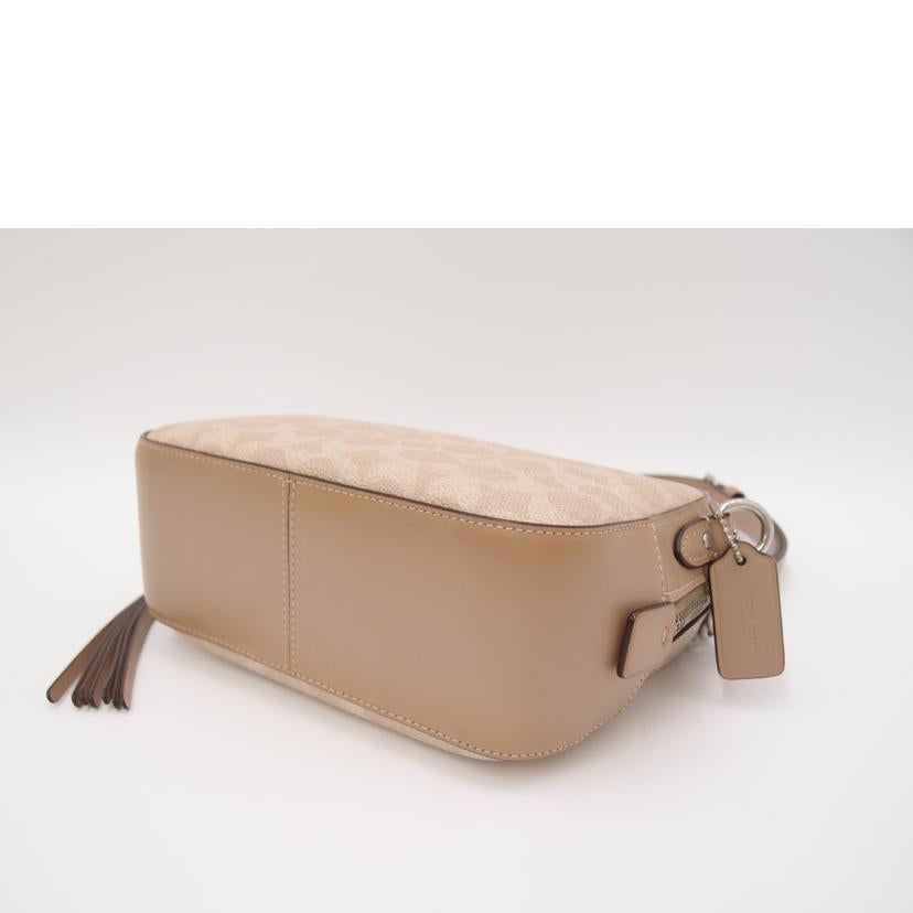 COACH コーチ/シグネチャーチェーンショルダー/ベージュ/31208//D20**/Aランク/69