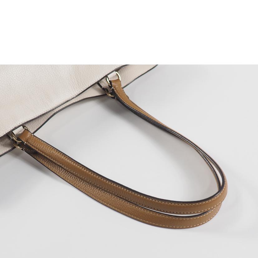 COACH コーチ/アンディ トートバッグ/チョーク×ブラウン/CA165//Aランク/79