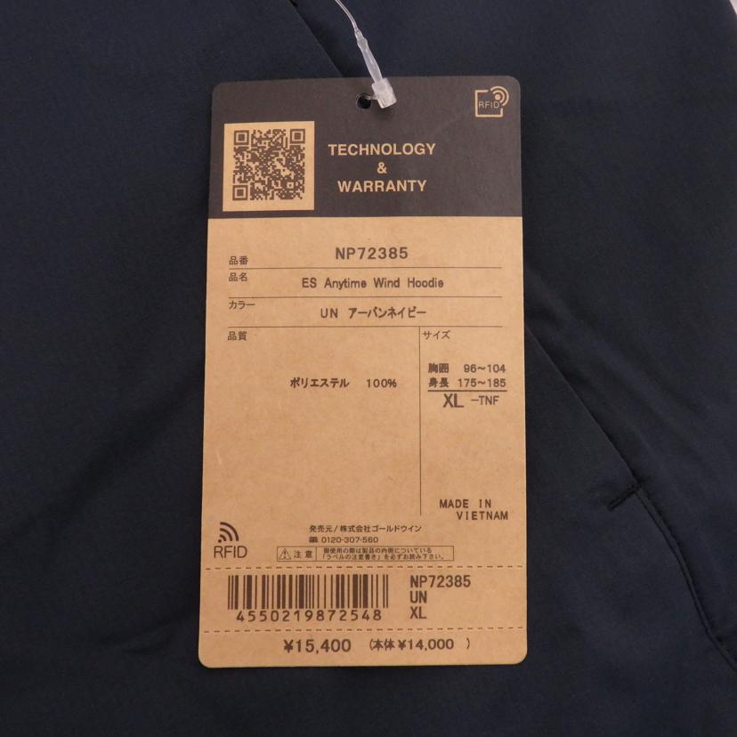 THE NORTH FACE /ES AnytimeWind Hoodie/NP72385//Sランク/77
