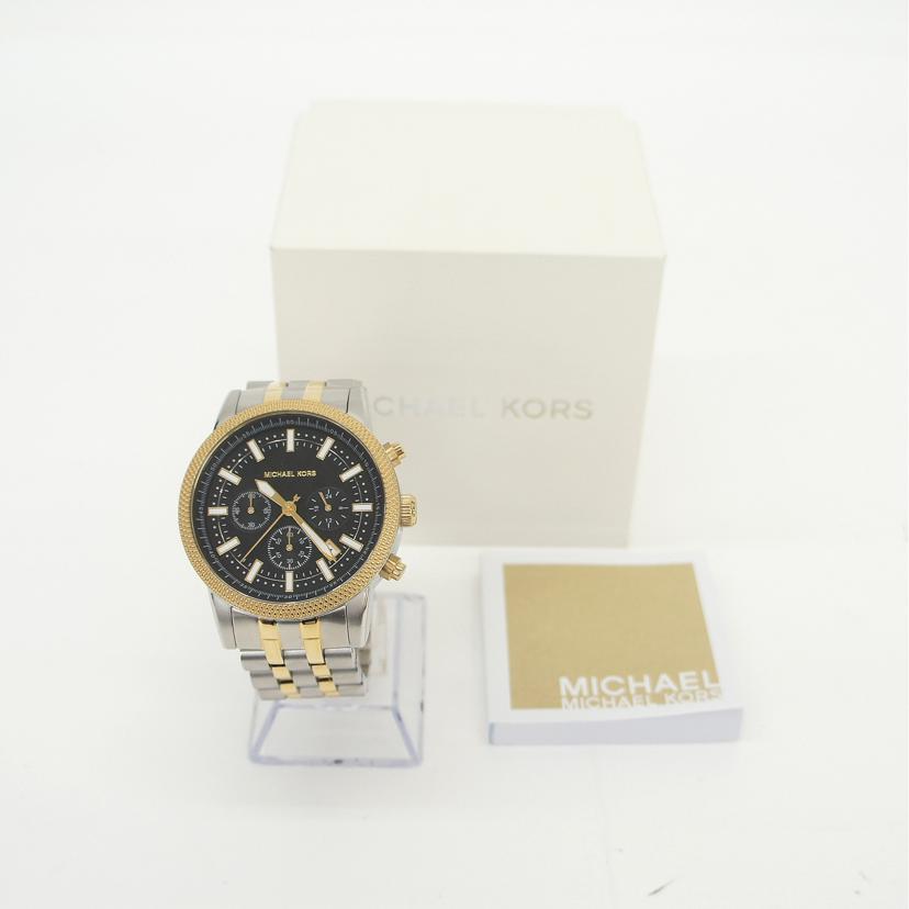 MICHAEL KORS マイケルコース/クロノグラフ/デイトウォッチ/クォーツ/MK8954//252***/ABランク/18