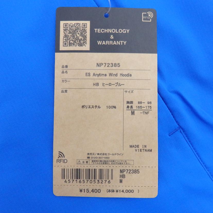 THE NORTH FACE /ES AnytimeWind Hoodie/NP72385//Sランク/77