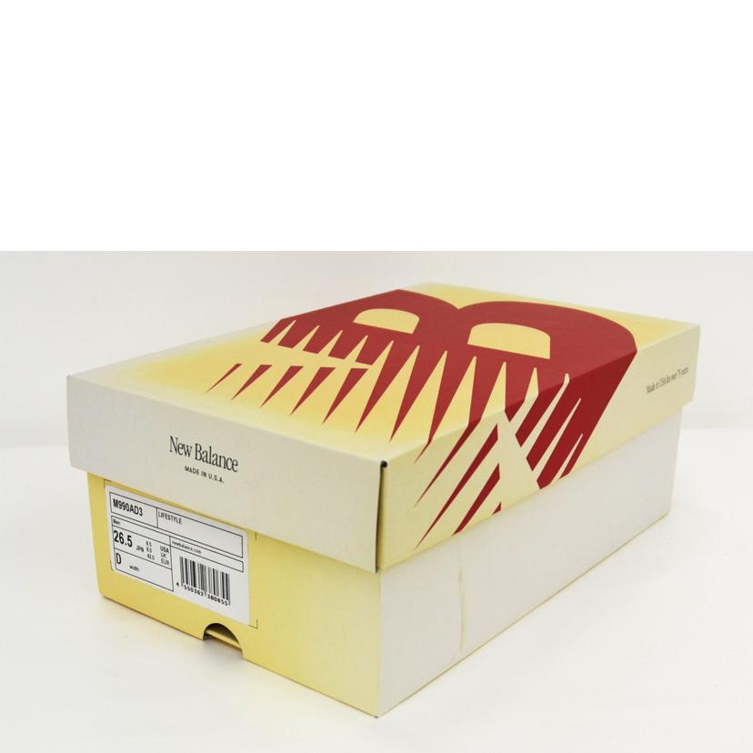 New balance ニューバランス/スニーカー/M990AD3//SAランク/75
