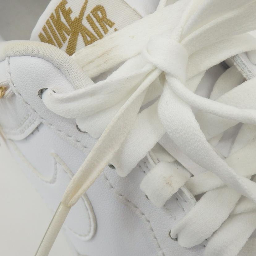 NIKE ナイキ/AIR FORCE 1 07 LX /ゴールドチェーン/DD1525-100//Aランク/77