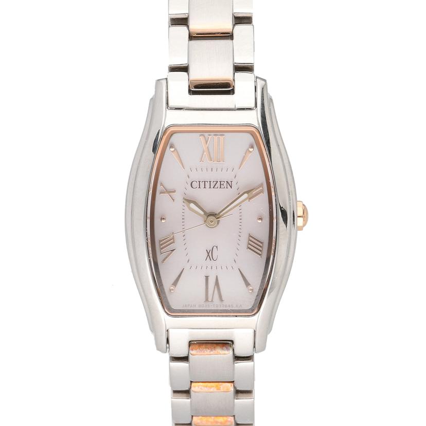 CITIZEN シチズン/xC / エコドライブ電波時計/B035-T025072//Aランク/81