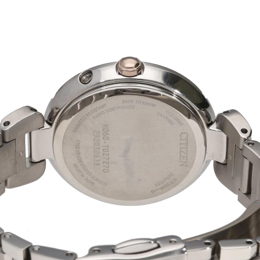 CITIZEN シチズン/xC / エコドライブ電波時計/H060-T027270//Aランク/81