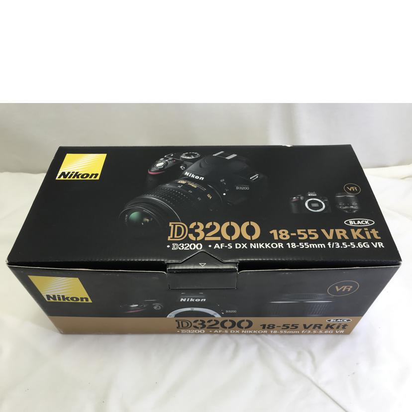 NIKON ニコン/D3200 18-55 VR Kit/NKR-D3200//2236620/ABランク/51