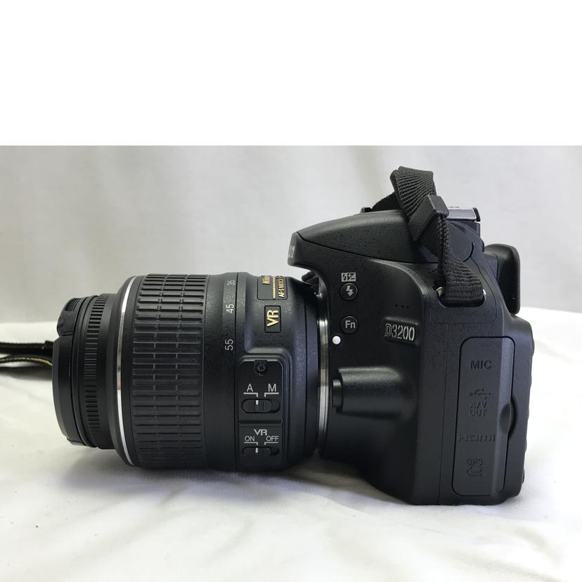 NIKON ニコン/D3200 18-55 VR Kit/NKR-D3200//2236620/ABランク/51