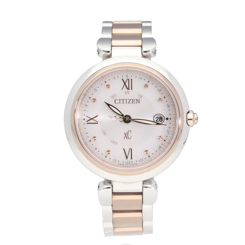 CITIZEN シチズン/xC / エコドライブ電波時計/H060-T026613//Aランク/81