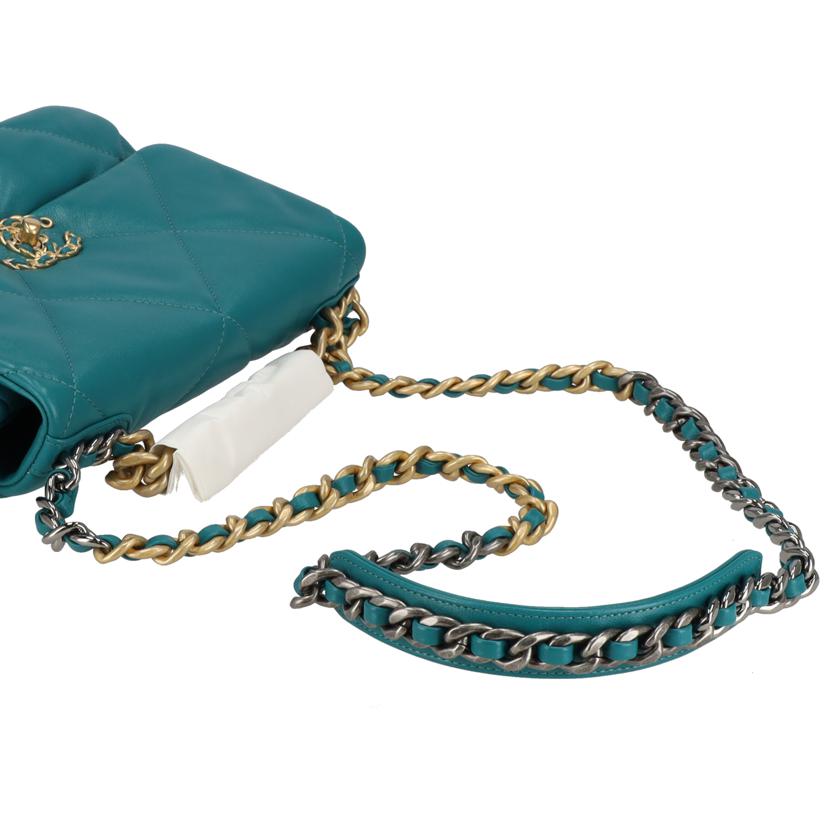 CHANEL シャネル/チェーンショルダーグリーン/ラムスキン/AS1160//307*****/SAランク/78