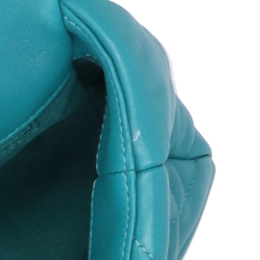 CHANEL シャネル/チェーンショルダーグリーン/ラムスキン/AS1160//307*****/SAランク/78