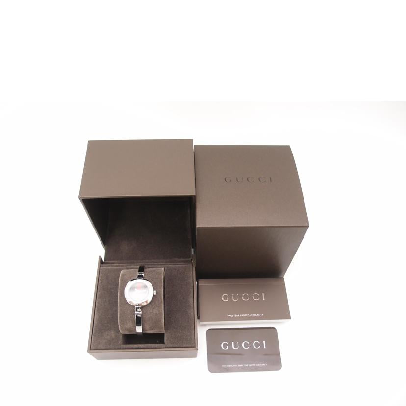 GUCCI グッチ/シェリーライン/バングルウォッチ/クォーツ/YA105//116*****/Bランク/69