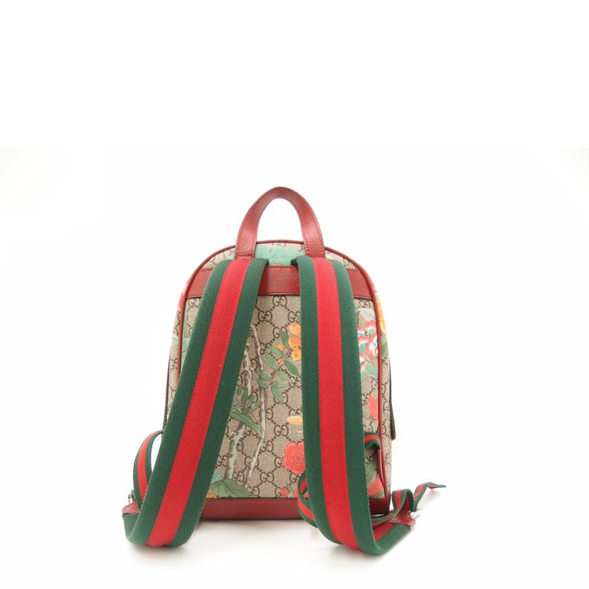 GUCCI/GGスプリームティアンバックパック/レッド/427042//213***/Aランク/69
