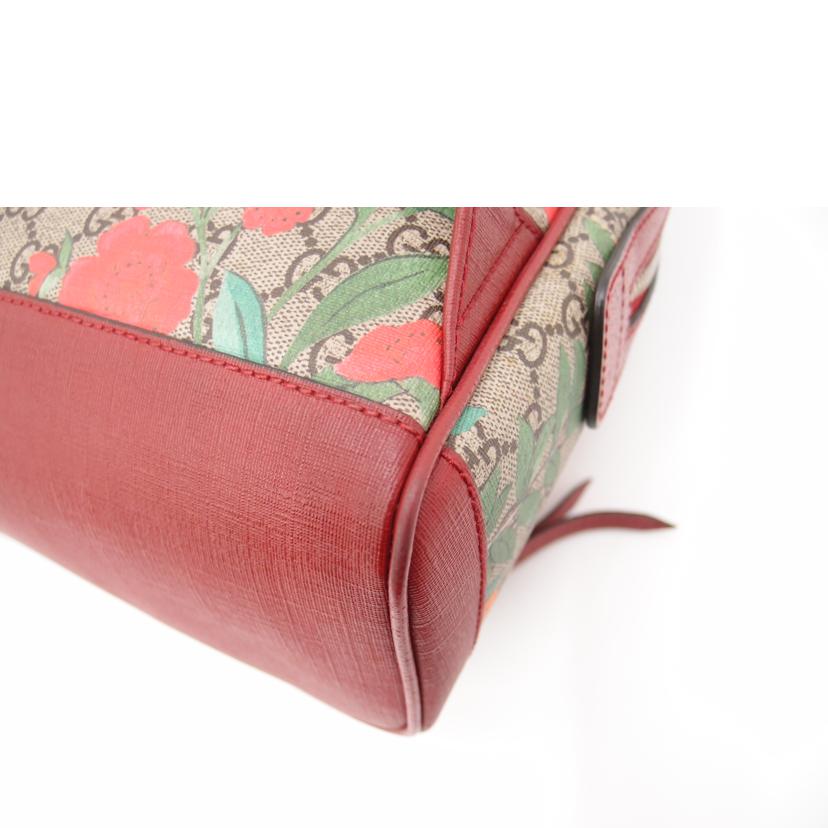 GUCCI/GGスプリームティアンバックパック/レッド/427042//213***/Aランク/69