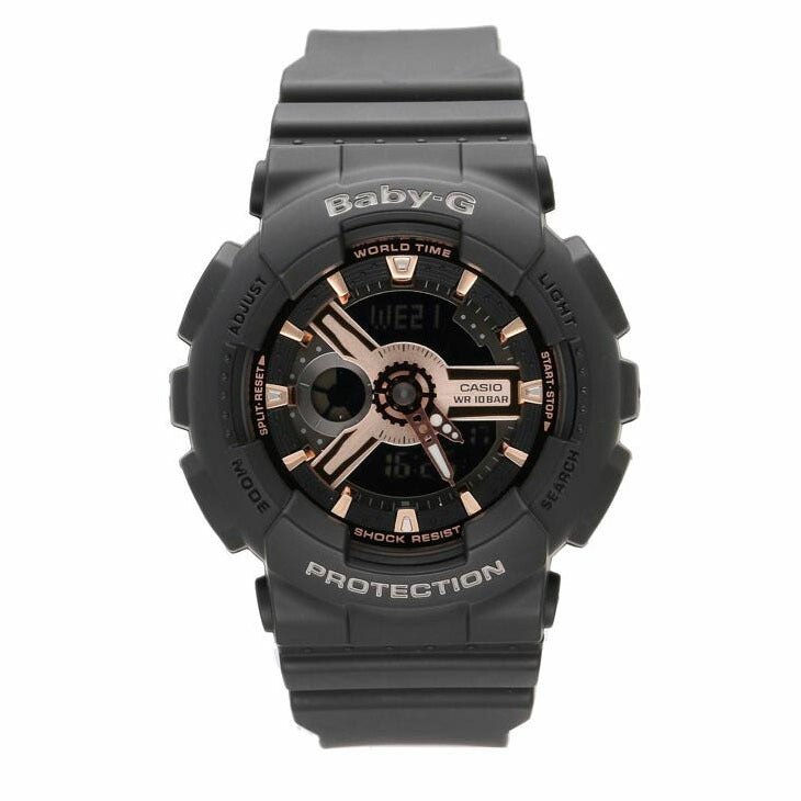 CASIO カシオ/BABY-G/アナデジ/ピンク&ブラック/BA-110RG-1AJF//533*/Aランク/84